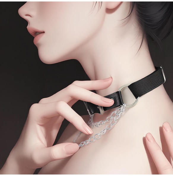 MizzZee - Pleasure Bondage Collar Restraint Set SM (Type A)